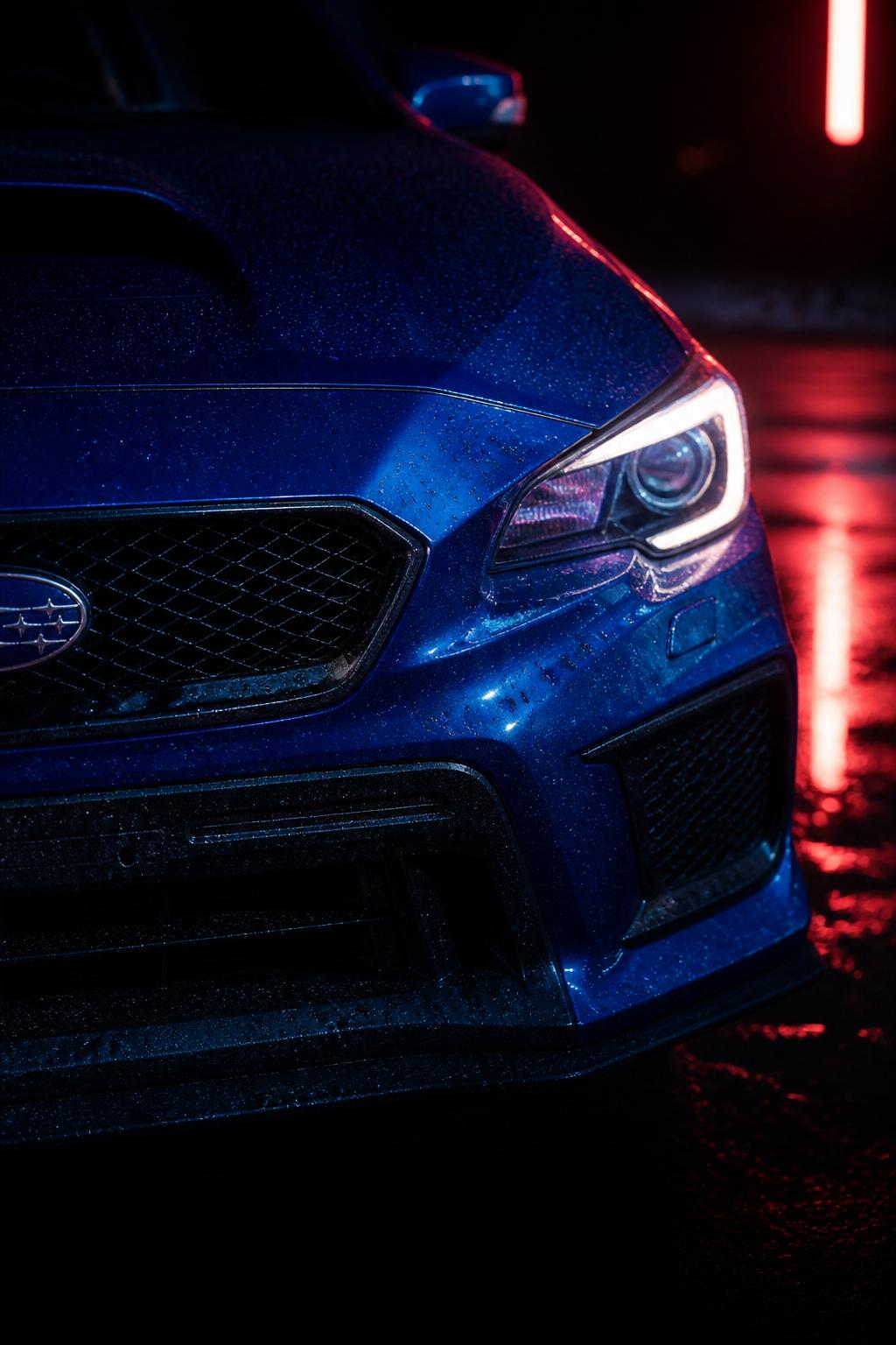Subaru WRX STI detailing